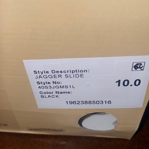 Michael Kors Jagger Slide/Sandal Black Size 10 (no lid on box) - Picture 7 of 7